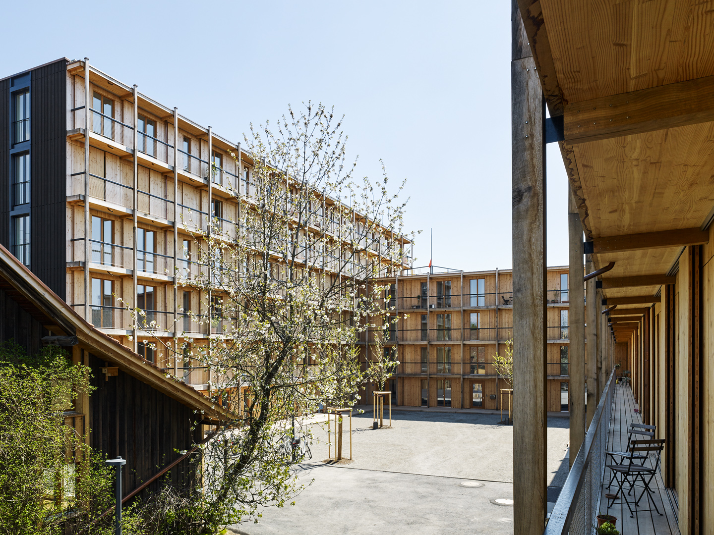 Hagmann-Areal Innenhof