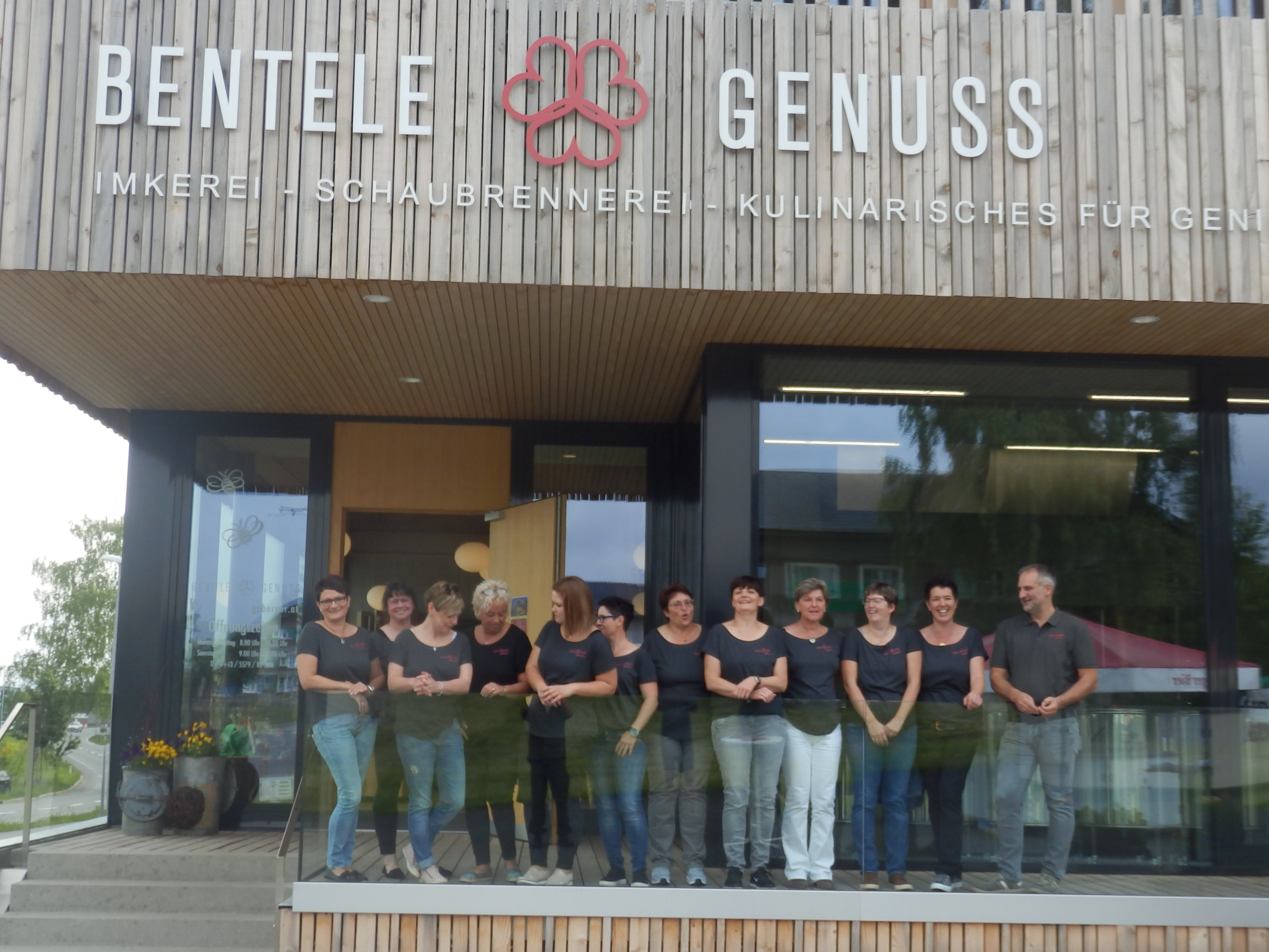 Das Team von Bentele Genuss