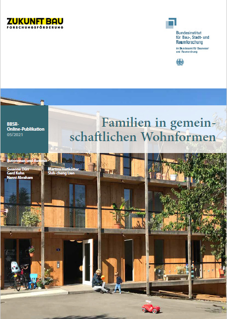 Cover Familien in gemeinschaftlichen Wohnformen