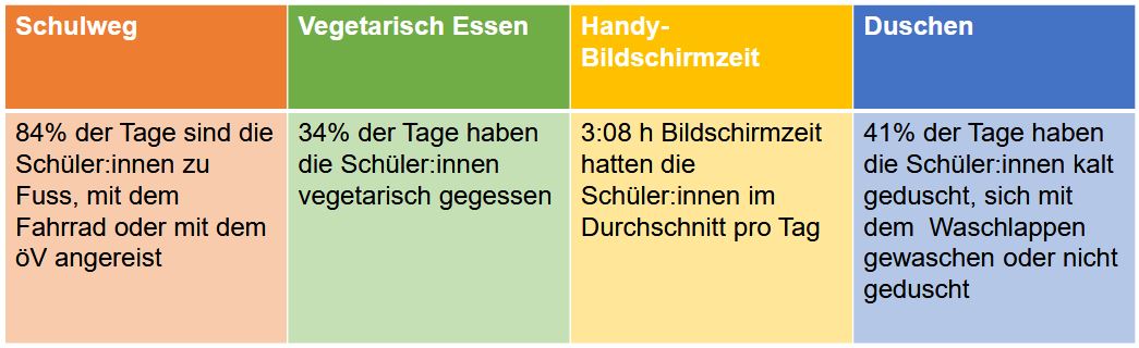 Auswertung Ist-Situation KlimAktion
