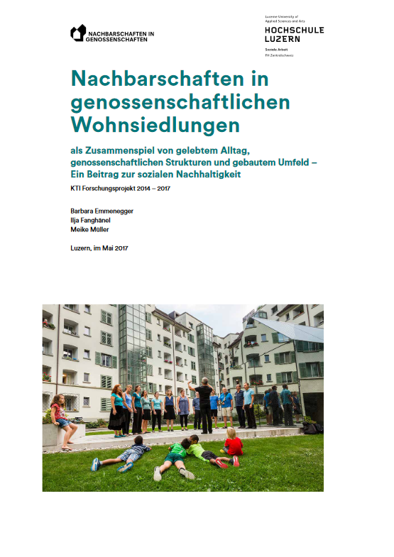 Cover Nachbarschaften in Wohnsiedlungen