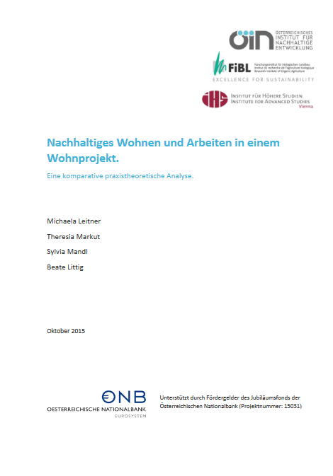 Cover nachhaltiges Wohnen