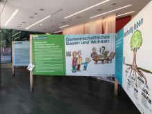 Werthaltig leben, nutzen statt besitzen, kinderfreundliches Wohnen: Die Ausstellung Neue Nachbarschaft zeigt derzeit in Feldkirch die Vorteile gemeinschaftlichen Bauens und Wohnens. 