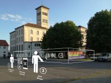 Die Ausstellung wird im Hof vor dem Salvatorkolleg installiert und ist damit jederzeit frei zugänglich.