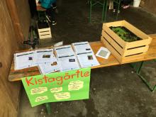 Beim ersten „Markt der Erde“ in diesem Jahr am 6. Mai können Kinder eine Pflanzkiste aus Holz bauen und Setzlinge pflanzen. 